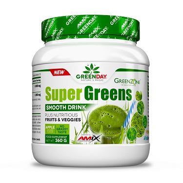 Super Greens Smooth Drink 360gr  - Greenday®