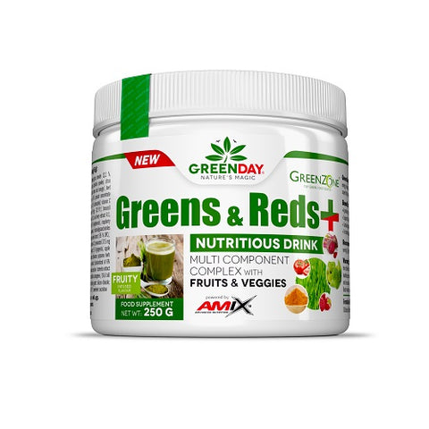 Batido Greens & Reds + 250 gr - Greenday®