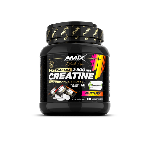 Creatina Creapure formato masticable - Black Line