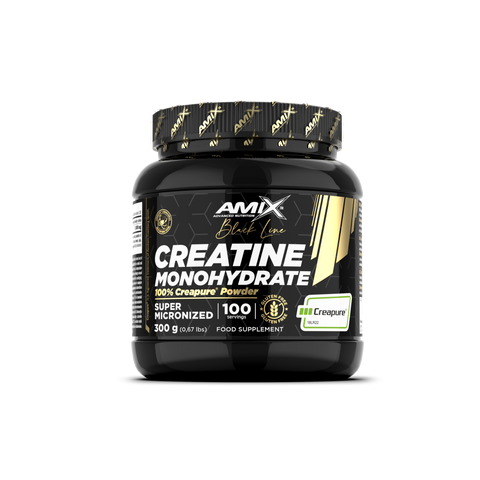 Creatina Monohidrato Creapure 300gr - Black Line