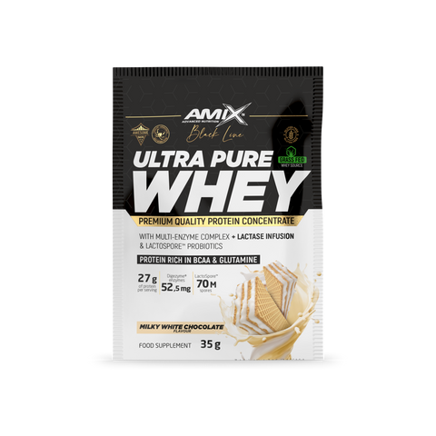 Amix™ Black Ultra Pure Whey Protein 35 GR - Chocolate blanco