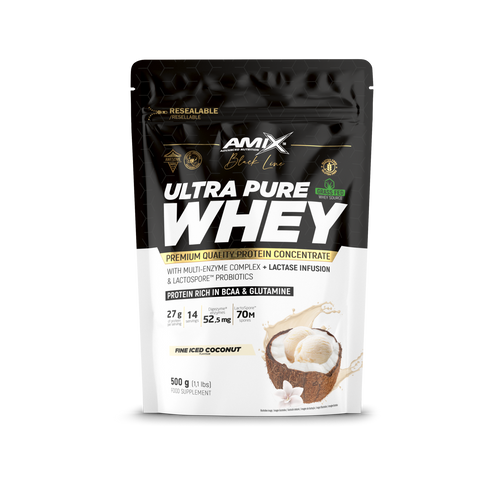 Amix™ Black Ultra Pure Whey Protein 500 GR - Coco