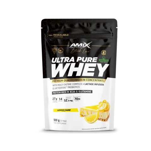 Amix™ Black Ultra Pure Whey Protein 500 GR - Limon