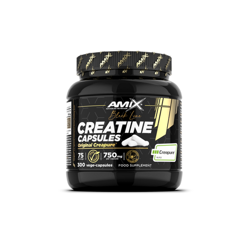 Creatina Creapure® en cápsulas – Black Line (1) & Black Line Creatine Creapure® 300 Caps