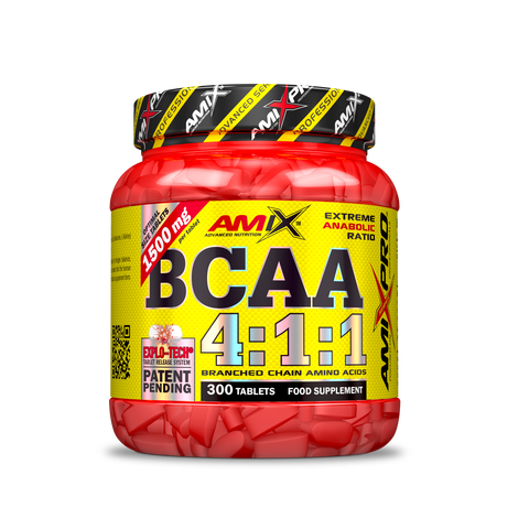 Aminoácidos BCAA 4:1:1 300 tabs – Amix Pro®