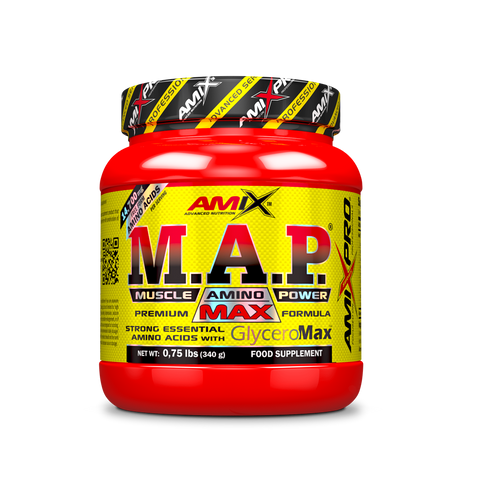 Aminoácidos M.A.P. con Glyceromax 340 g – Amix Pro®