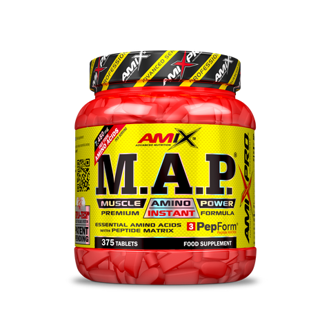 Aminoácidos M.A.P. Muscle Amino Power 375 tabs – Amix Pro®