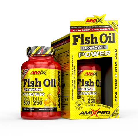 Omega 3 Fish Oil Power 60 caps – Amix Pro®