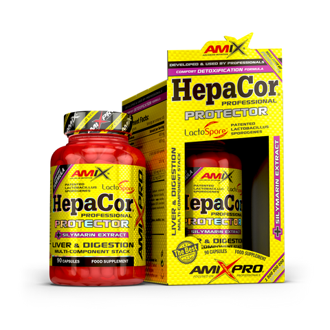 Protector hepático Hepacor 90 caps – Amix Pro®