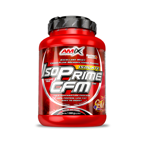 Proteína Isoprime CFM™ Isolate – Amix™ (5) & ISOPRIME CFM ISOLATE 1 KG Chocolate