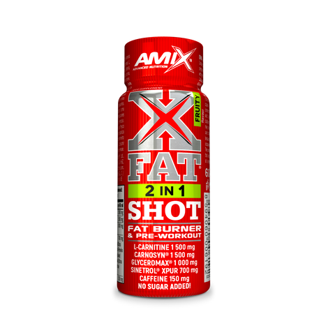 Termogénico X-Fat 2 in 1 Shot – Amix™ & UD. X-FAT 2 IN 1 SHOT 60 ML Fruity