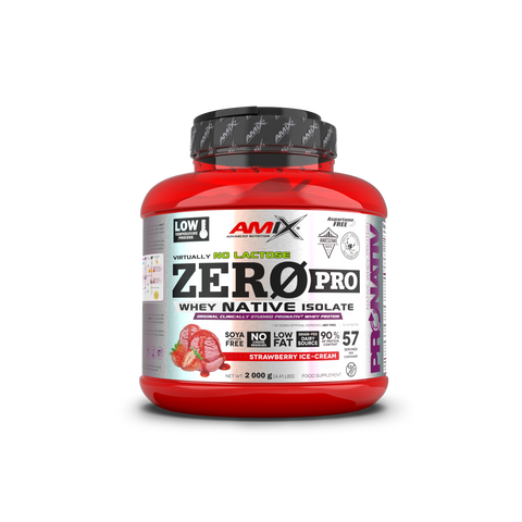 Proteína Zeropro Protein – Amix™ & ZEROPRO PROTEIN 2 KG Fresa