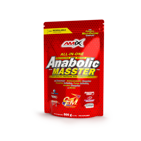 ANABOLIC MASSTER SACO 500 GR Chocolate & ANABOLIC MASSTER SACO 500 GR Fresa