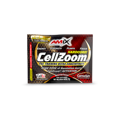 UNIDOSIS CELLZOOM 7 GR Fruit punch & UNIDOSIS CELLZOOM 7 GR Azul frambuesa