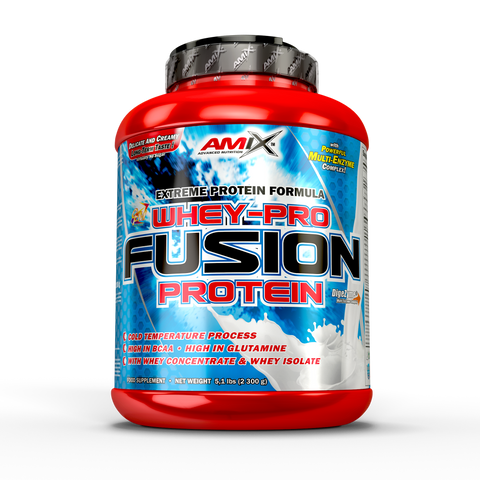 Proteína Whey Pro Fusion Protein – Amix™ & WHEY-PRO FUSION PROTEIN  2,3 KG Chocolate