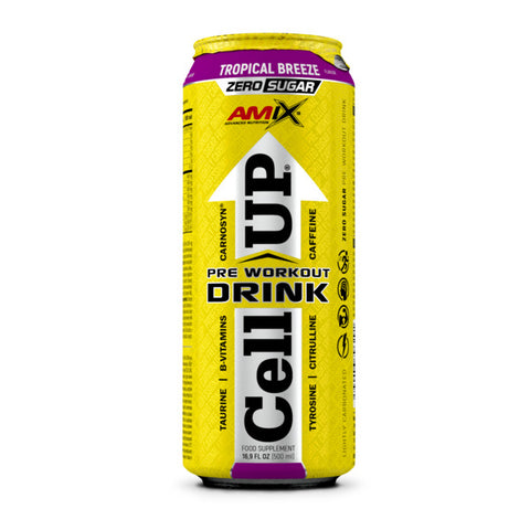 AMIX CELLUP ENERGY DRINK 500ML TROPICAL BREEZE