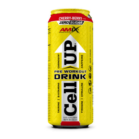 AMIX CELLUP ENERGY DRINK 500ML CEREZA