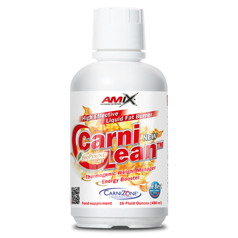 L-carnitina Carnilean Burner - Amix™ & CARNILEAN BURNER 480 ML Naranja