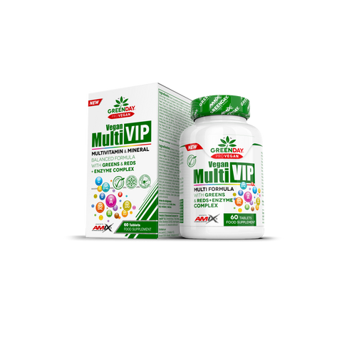 Mutivitamínico ProVegan Multi VIP 60 tab - Greenday®