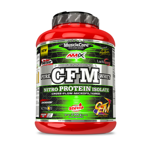 Proteína CFM Nitro Whey With Actinos - Musclecore™ & CFM NITRO WHEY WITH ACTINOS 2 KG Banoffee