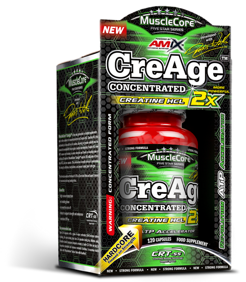 Creatina CreAge Concentrated 120 caps – Musclecore™