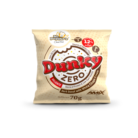 Dunky Zero 70gr - Mr.Popper‘s® & UD.DUNKY ZERO 70GR Black Cookie y Chocolate blanco