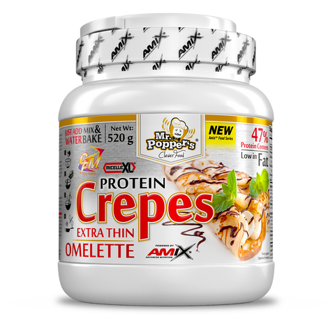 Crepes Proteicos 520gr - Mr.Popper‘s® & PROTEIN CREPES 520 GR Chocolate