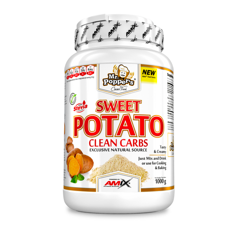 Carbohidratos Sweet Potato Clean Carbs 1kg - Mr.Popper‘s®