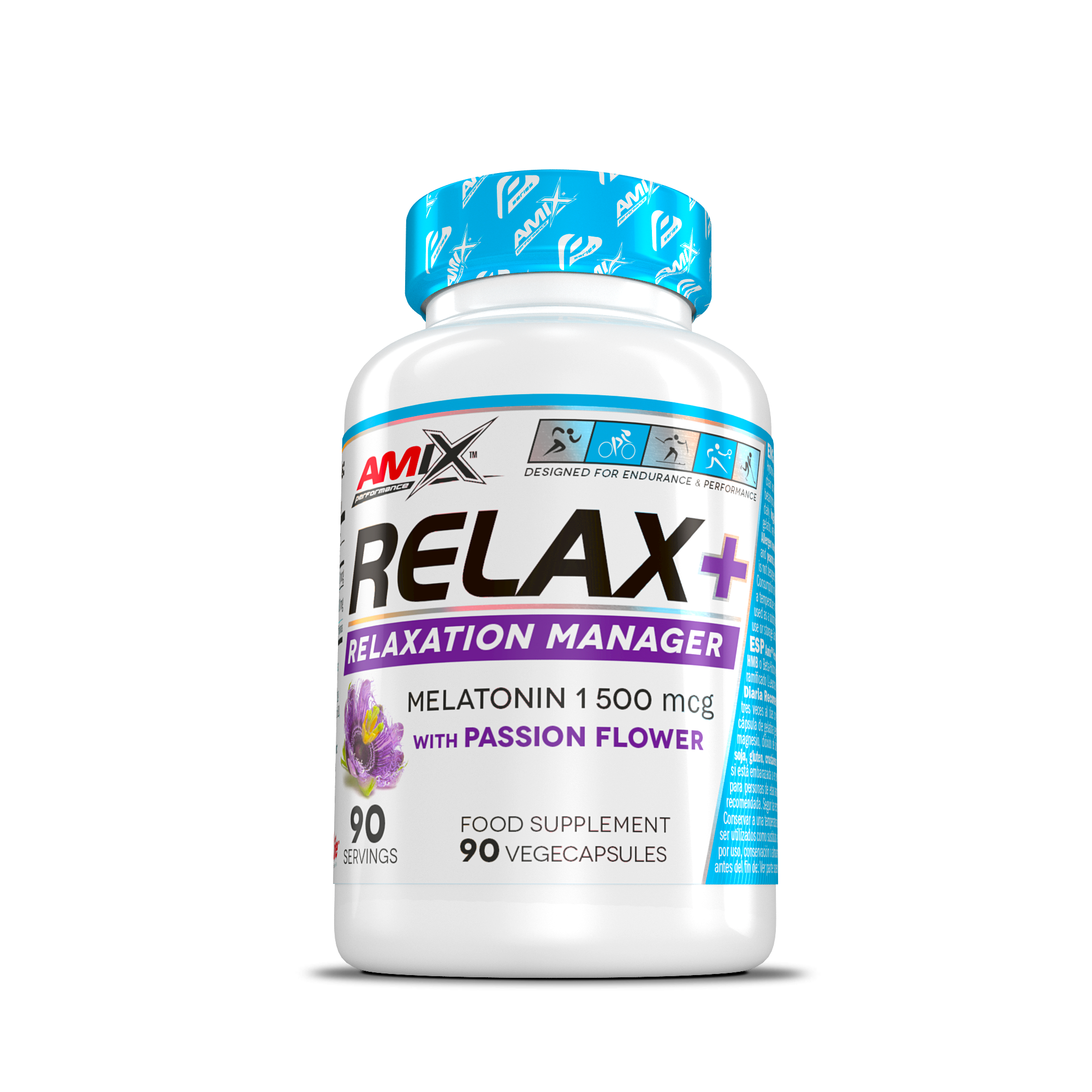 Relax Plus Melatonine. Melatonin and Passion Flower