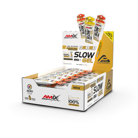 SLOW GEL 40*45 GR Citrus mix & SLOW GEL 40*45 GR Mango
