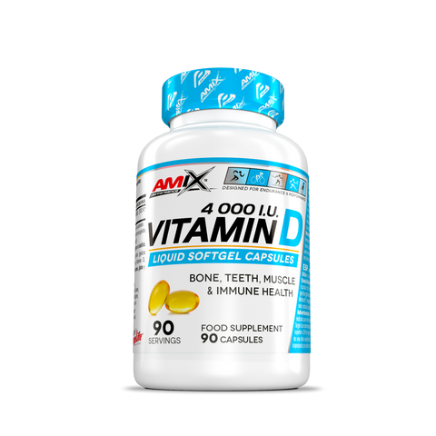 Vitamina D 4.000 UI 90 caps - Amix Performance