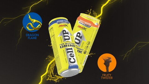 CellUp: ¡Descubre los nuevos sabores de la bebida pre entreno de AMIX!
