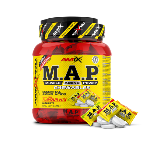 Aminoácidos M.A.P.  formato masticable  – AMIX PRO ®