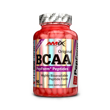 Péptidos de Aminoácidos BCAA PepForm® 90 caps – Amix™