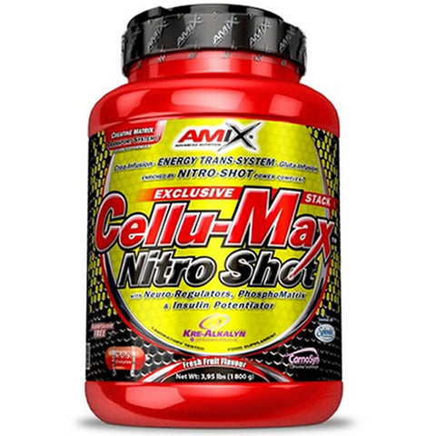 Pre-entreno CelluMax – Amix™ & CELLUMAX 1,8 KG Naranja & CELLUMAX 1,8 KG Limón