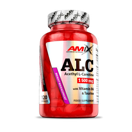 l carnitina amix Aminoácido ALC (Acetil-L-Carnitina) 120 caps – Amix™