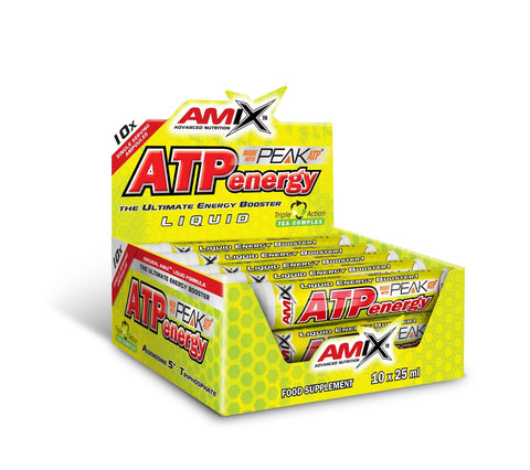 ATP ENERGY LIQUID 10*25 ML Naranja & ATP ENERGY LIQUID 10*25 ML Limón