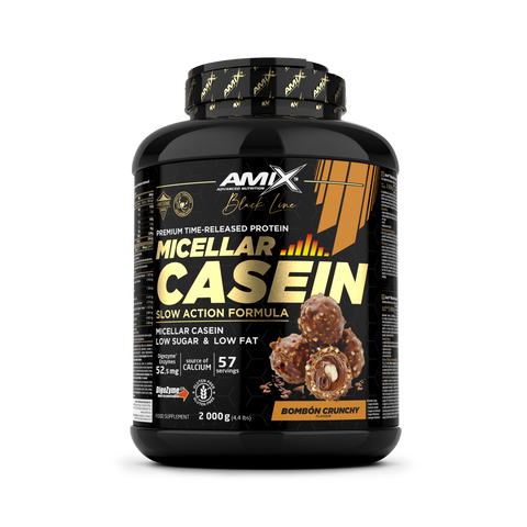 Amix™ Black Micellar Casein - 2Kg Bombón Crunchy