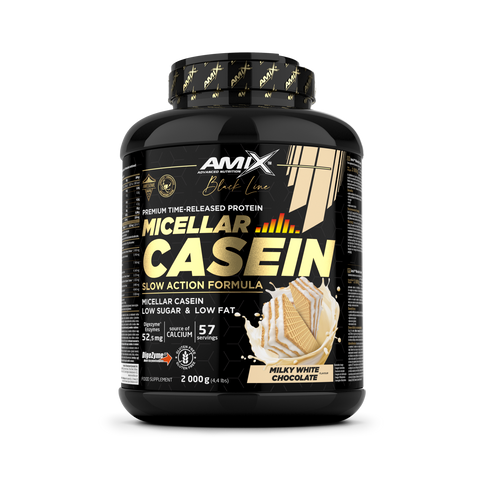 Amix™ Black Micellar Casein - 2Kg Chocolate Blanco