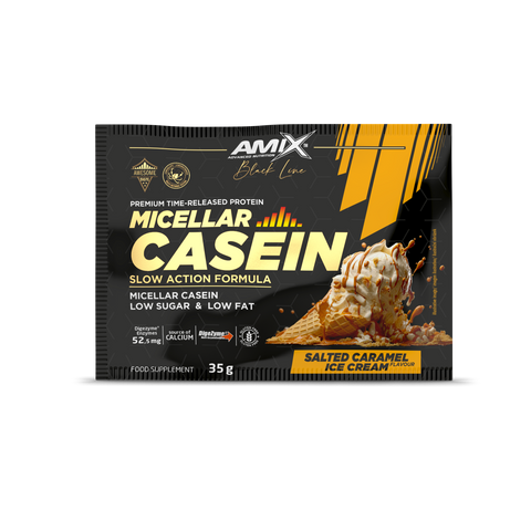 Amix™ Black Micellar Casein - 35gr Caramelo salado