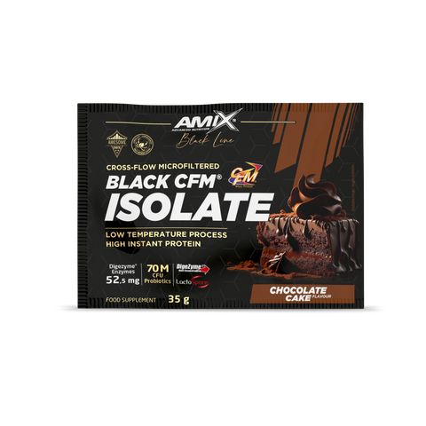 UNIDOSIS BLACK CFM ISOLATE 35 GR Tarta chocolate