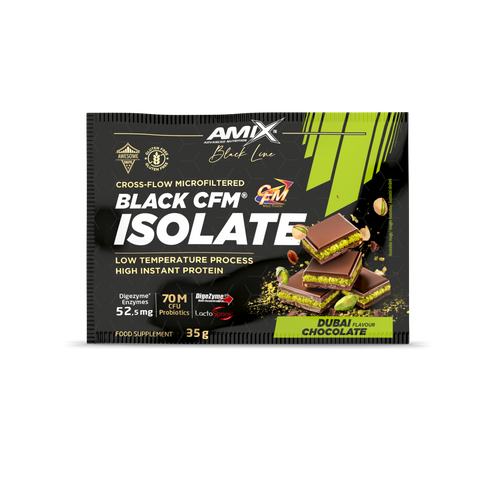 UNIDOSIS BLACK CFM ISOLATE 35 GR Chocolate Dubai