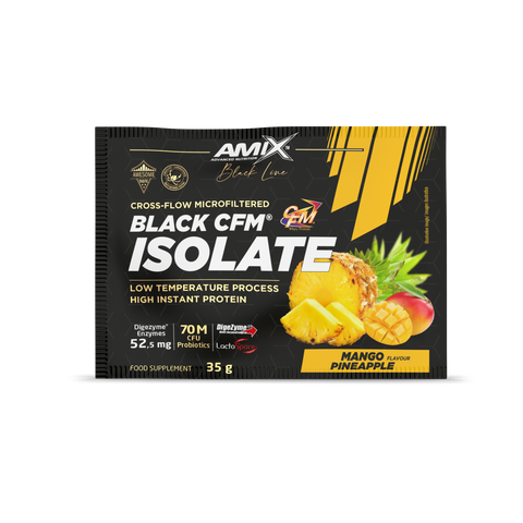 UNIDOSIS BLACK CFM ISOLATE 35 GR Mango-piña