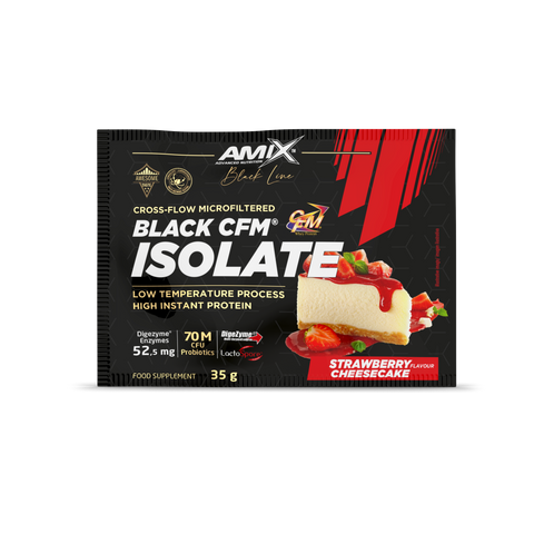UNIDOSIS BLACK CFM ISOLATE 35GR Fresa-tarta queso