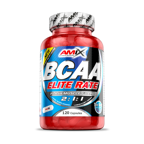 Aminoácidos BCAA Elite Rate 120 caps – Amix™