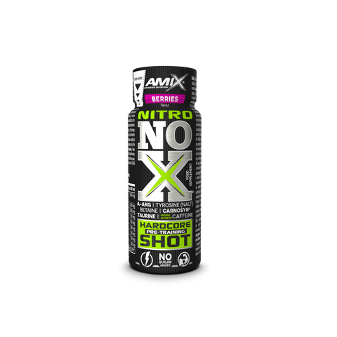 Pre-entreno Nitronox Shot – Amix™ & UD. NITRONOX SHOT 60 ML Frutas del bosque