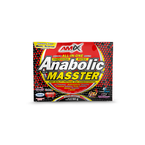 UNIDOSIS ANABOLIC MASSTER 50 GR Chocolate & UNIDOSIS ANABOLIC MASSTER 50 GR Fresa