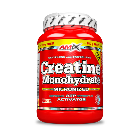 Creatina Monohidrato 500 g + 250 g Gratis – Amix™