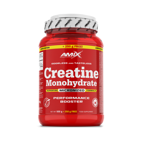 Creatina Monohidrato 500 g + 250 g Gratis – Amix™