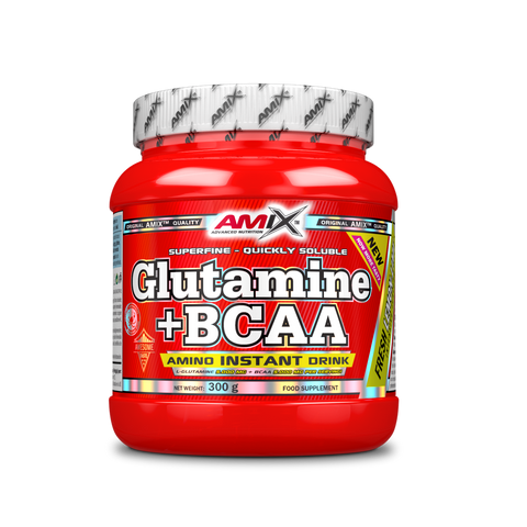 GLUTAMINE+BCAA 300 GR Lima-limón